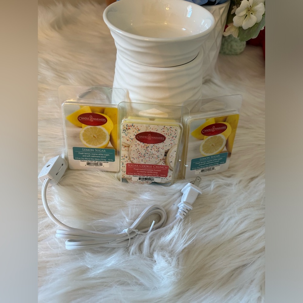 Ceramic Candle Wax Warmer Electric (NWOT)